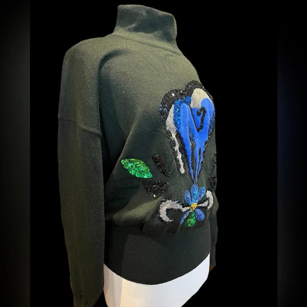 Vintage Escada by Margaretha Ley sequin sweater - Picture 6 of 15